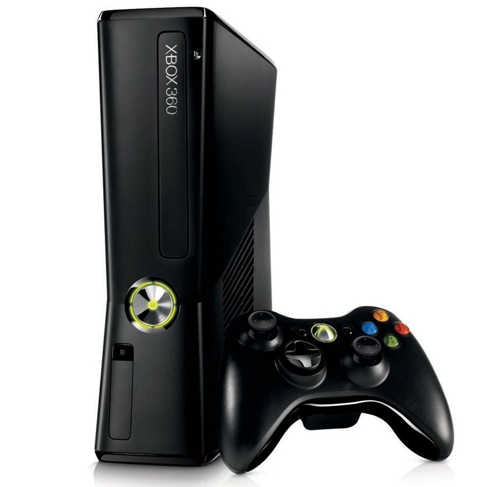 Vídeo Game Xbox 360 4GB com kinect  WiFi  Preto  J. Mahfuz